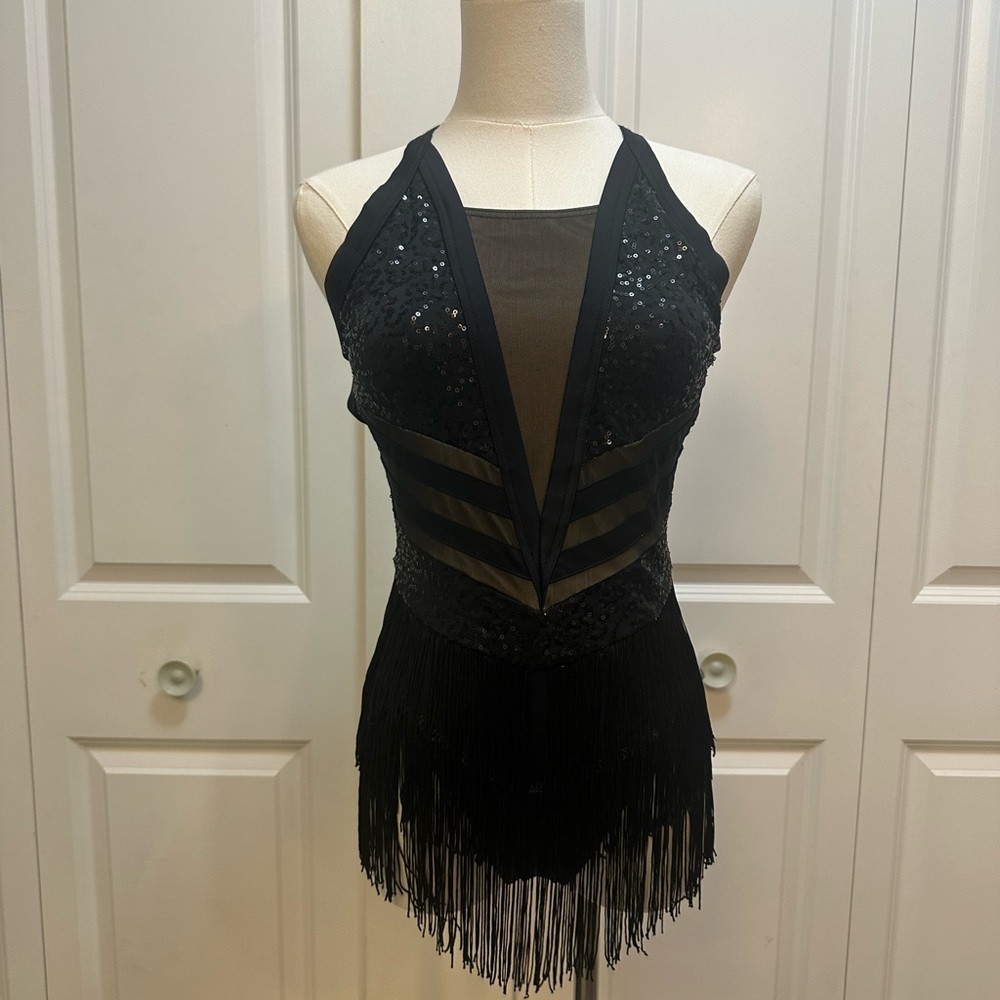 Weissman Gold and Black Dance Costume